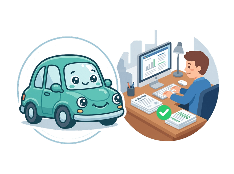 DVLA Notification service illustration