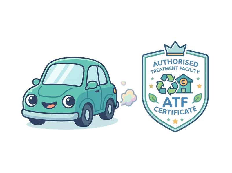 ATF Licensed vehicle processing